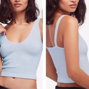 NWT Free People Solid Ribbed Brami
